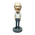 Stock Body Casual Retired Male Bobblehead